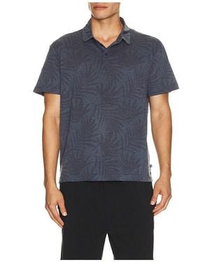Vintage Summer Polohemd Performance - Blau