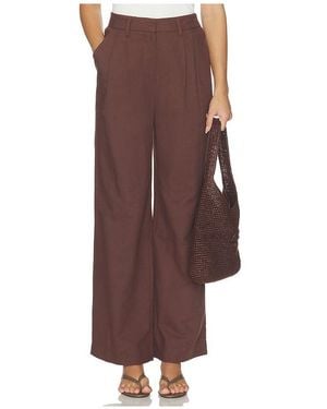 4th & Reckless Lennie Trouser - Brown