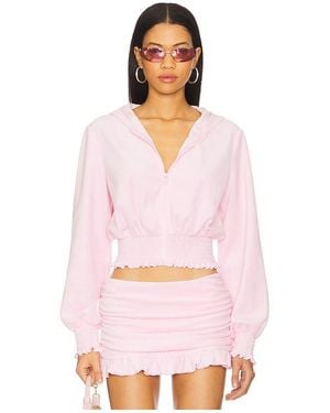 superdown Mahina Terry Hoodie - White