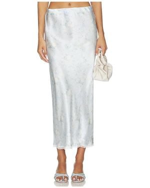 LoveShackFancy Kalo Skirt - White