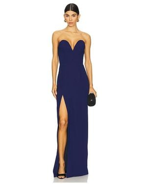 Amanda Uprichard X Revolve Cherri Gown - Blue