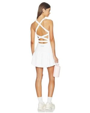 Gold Hinge Minivestido Criss Cross Back Dress En Color Blanco Talla (También En Xl)