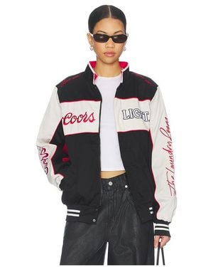 The Laundry Room Racing-Jacke Coors Light Official Tm - Schwarz