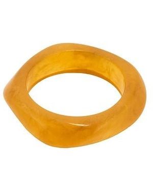 Casa Clara Brazalete Rio Grande En Color Marrón Talla - Naranja