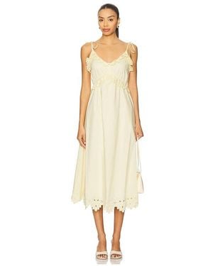 Astr Lissette Dress - White