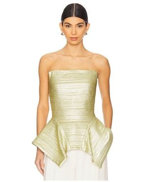Prabal Gurung コルセットストラップレスペインタートップ - マルチカラー