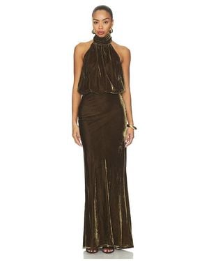 Tularosa Robe De Soirée Blaire En. Taille Also En M, S, Xl, Xs, Xxs - Vert