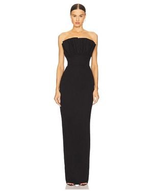 SAU LEE Noah Gown - Black