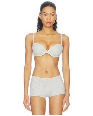 Skims Everybody Cotton Lightly Lined Demi Bra - Multicolor