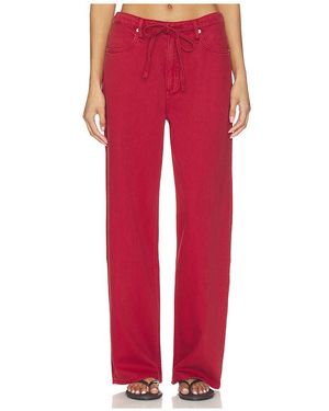 Rag & Bone Pantalones Phoebe En Color Rojo Talla (También En Xs, Xl)