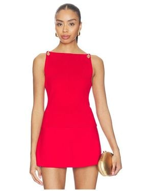 Cult Gaia Georgette Top - Red
