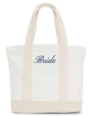 Gigi & Olive Bridal キャンバストートバッグ - ホワイト