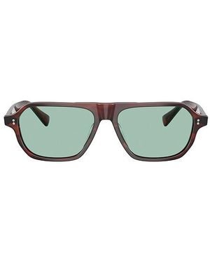 Oliver Peoples Sonnenbrille Remment - Grün