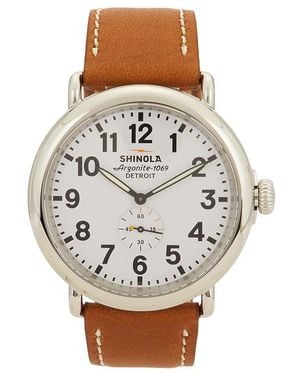 Shinola Runwell 47Mm Watch - Brown
