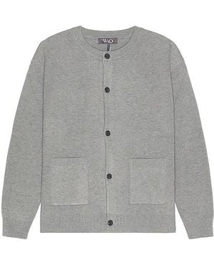 WAO Cárdigan En Color Gris Talla (También En M)