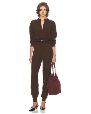 Helsa Aubrielle Jumpsuit En Color Marrón Talla (También En Xs)