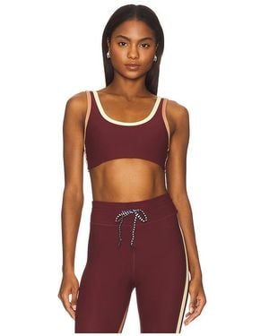 The Upside Trail Harley Scoop Sports Bra - Red