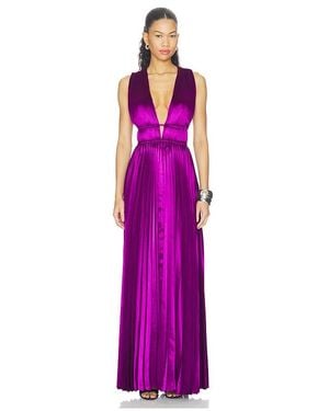 Ulla Johnson Vestido Largo Lena En Color Morado Talla (También En 00, 2, 4, 6, 8, 10)