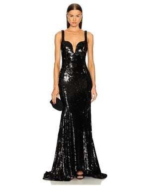 Michael Costello X Revolve Loren Gown - Black