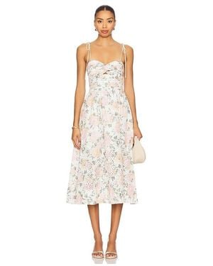 Astr Sariah Dress - White
