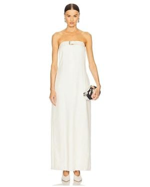 Courtney Zheng Eamon Trouser Dress - White