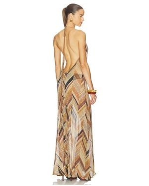 Devon Windsor Maxikleid Isadora - Mettallic