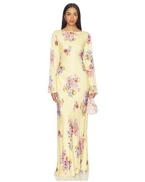 Hemant & Nandita Maxi Dress - Metallic