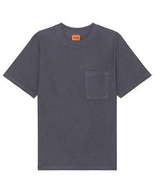 Rhythm Vintage Terry Tee - Blue