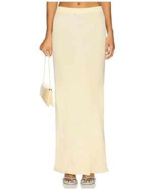Lovers + Friends Elsy Maxi Skirt - White