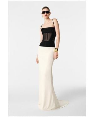 REVOLVE LOS ANGELES Nyah Floor-Length Skirt - White