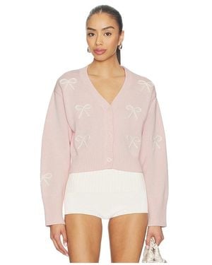 LoveShackFancy Cardigan Francette - Weiß