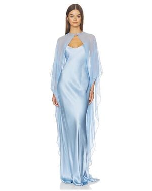 The Sei Bias Slip With Cape - Blue