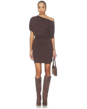 Jonathan Simkhai Shania Mini Dress - Brown