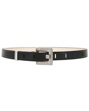 Balmain Gürtel 2Cm Anthem - Schwarz
