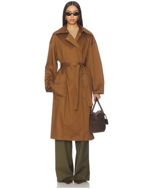 Rag & Bone Gabardina De Algodón Rue En Color Marrón Talla (También En Xs, S, M)