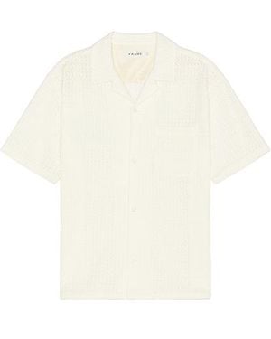 FRAME Open Weave シャツ - ホワイト