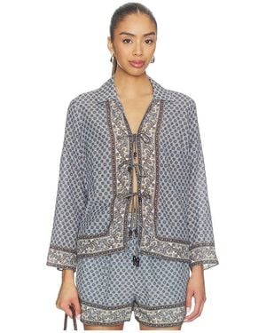 Veronica Beard Eva Top - Gray