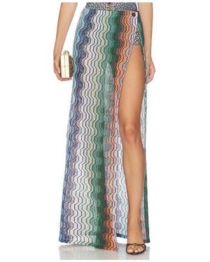 Missoni Long Skirt - Blau