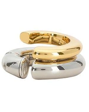 DEMARSON Pendiente Vida En Color Metallic,Metallic Talla - Blanco