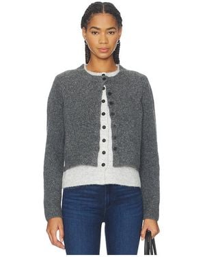 4th & Reckless Terry Cardigan - Blue