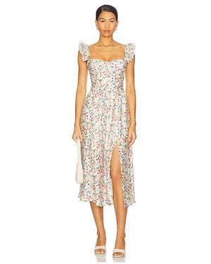 Astr Wedelia Dress - White