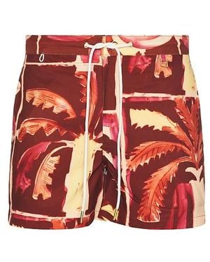 Runaway the Label Amalfi Boardshort - Red