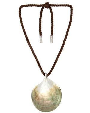 Julietta Halskette Mit Anhänger Shell - Schwarz