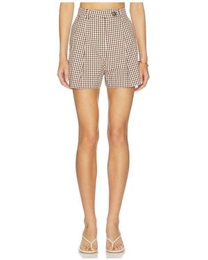 Astr Preston Shorts En Color Marrón Talla (También En Xs, S, M, Xl) - Neutro