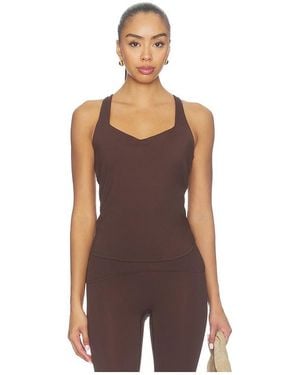 Spanx Strappy Tank Top - Brown