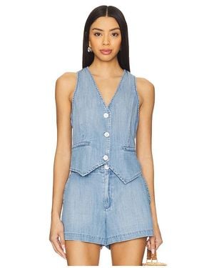 Bella Dahl Weste Wren - Blau