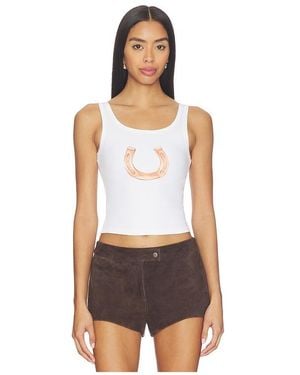 SNDY'S X Revolve Tank Top - White