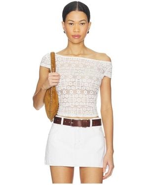 A.Brand Camiseta Miss Lace En Color Blanco Talla (También En S, Xs, M)