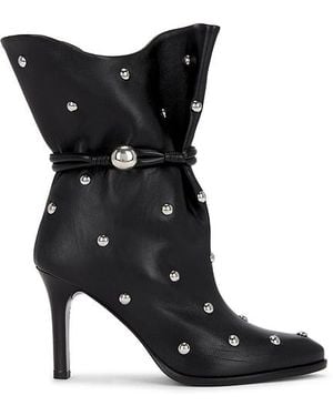 Isabel Marant Lolya Studded Ruffle ブーツ - ブラック