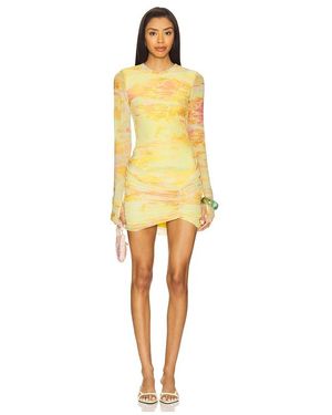 AFRM Mirza Mini Dress - Yellow